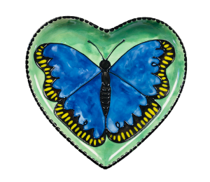 Folsom Butterfly Plate