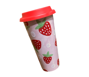 Folsom Strawberry Travel Mug