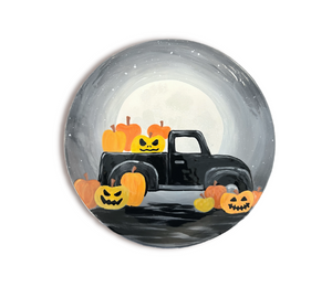 Folsom Pumpkin Truck Plate