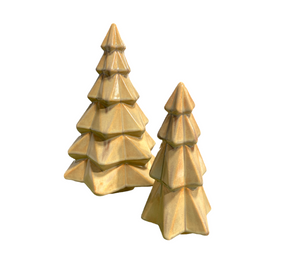 Folsom Rustic Glaze Faceted Trees