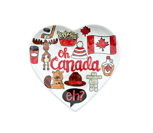 Folsom Canada Heart Plate