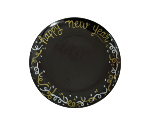 Folsom New Year Confetti Plate