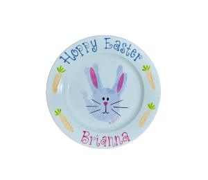 Folsom Easter Bunny Plate