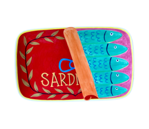 Folsom Sardines Dinner Plate