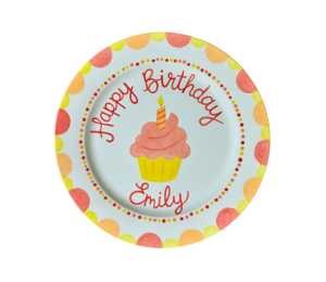 Folsom Birthday Cupcake Plate